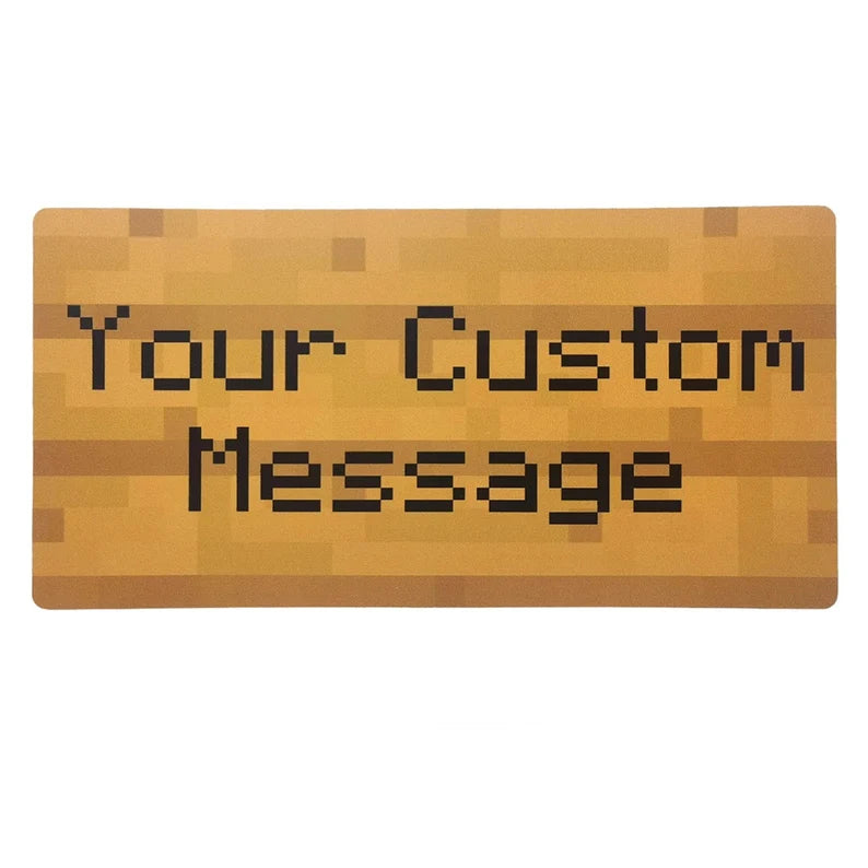 MineText Schild